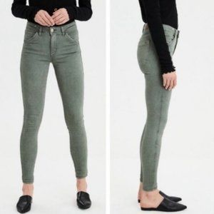 American Eagle Olive Green Jeans